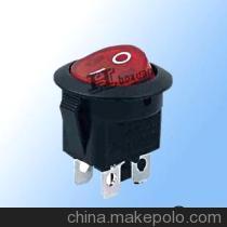 【供應具有多種額定值等級的翹板開關 RL3-4(R)-21/N-G-2-RE/BK-P8】價格,廠家,圖片,電工開關,深圳市宏博軒科技-